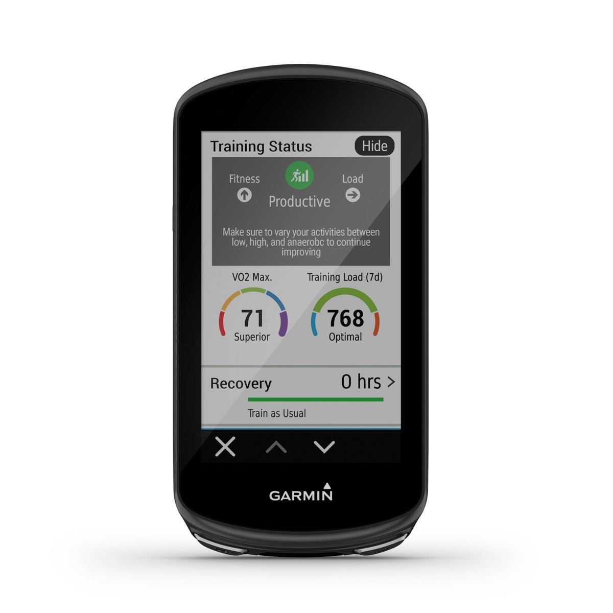 Training Status with Garmin Edge 1030 Plus