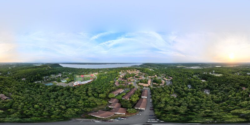 In-camera panorama mode can produce some…unique results.